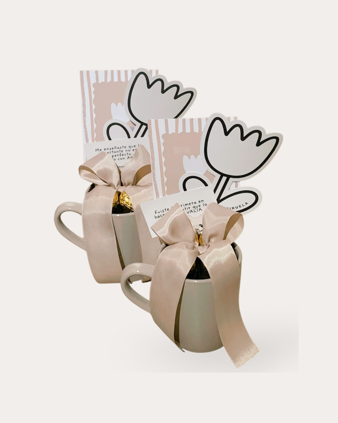 TAZA PERSONALIZADA con chocolates ferrero