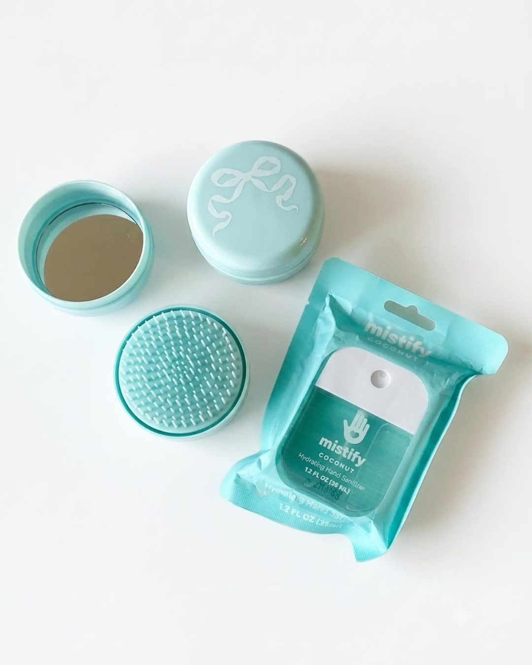 REGALO PARA MAESTRA / peine y espejo + antibacterial