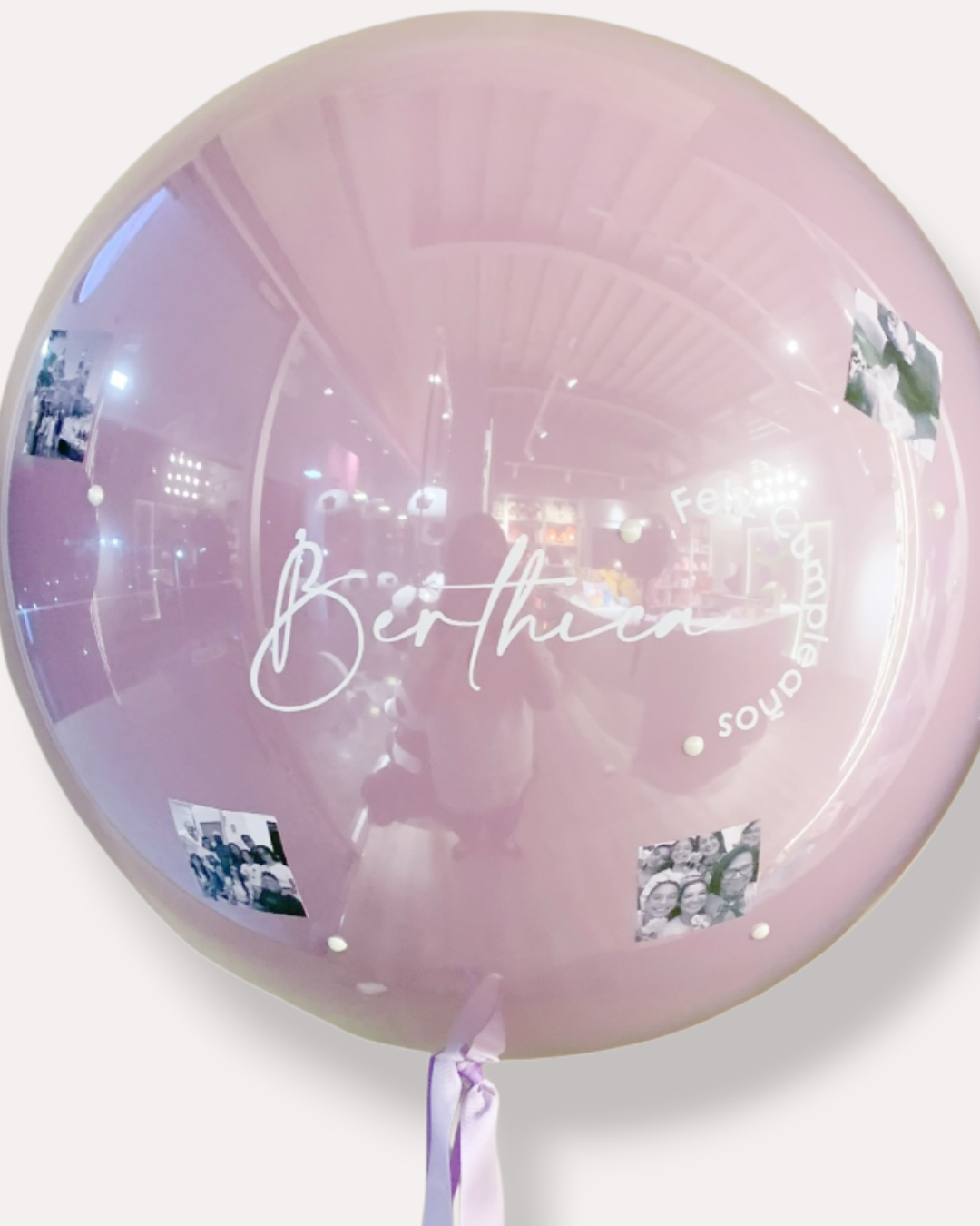GLOBOS BURBUJA /fotos y perla