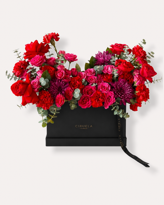 BOX FLOWER/Arreglo Floral con Rosas
