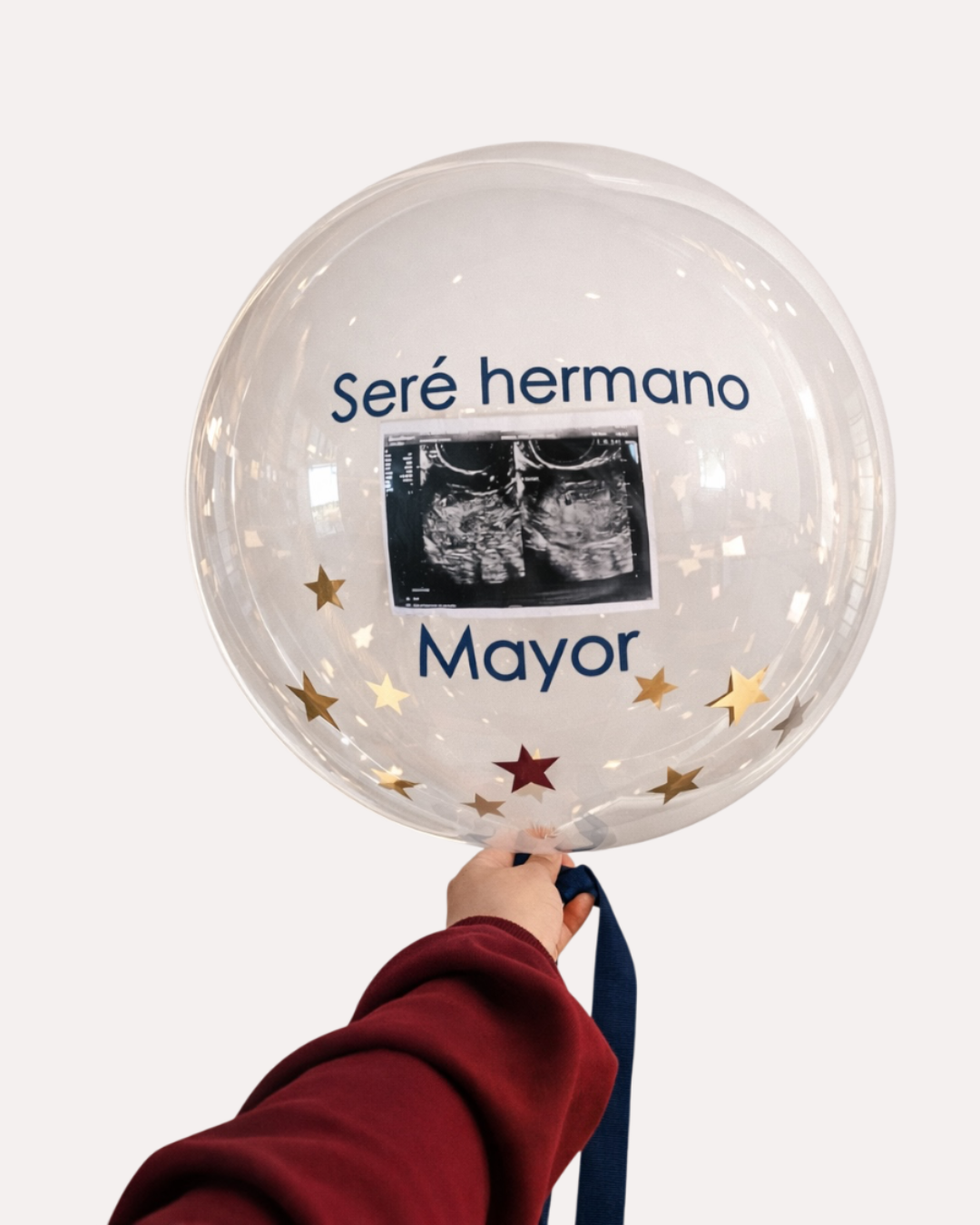 Globo Anuncio Embarazo /  Personalizado para Abuelitos, Tíos y hermanos