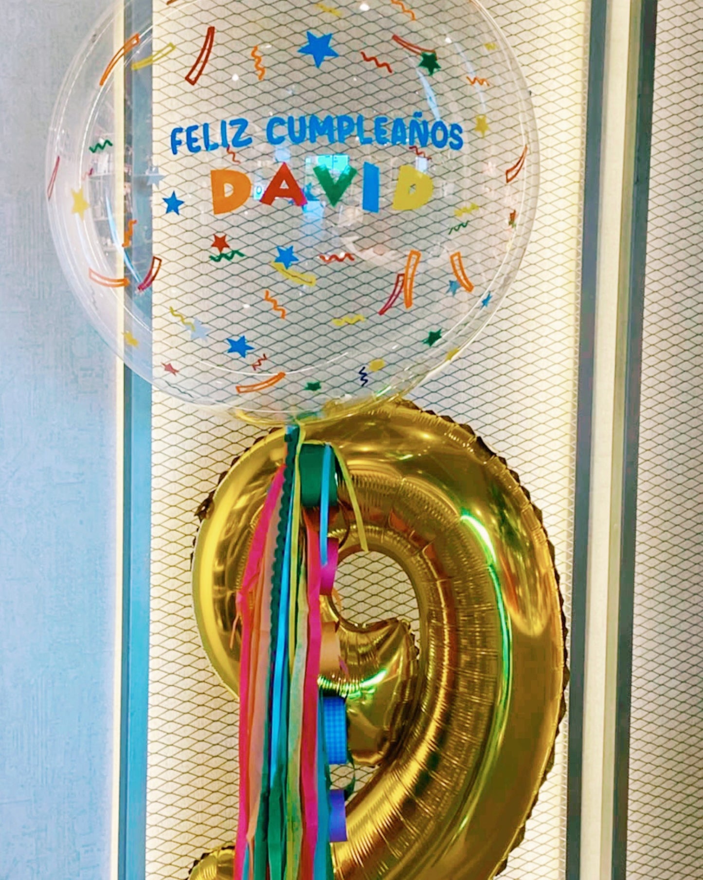 GLOBO PERSONALIZADO PARA NIÑO